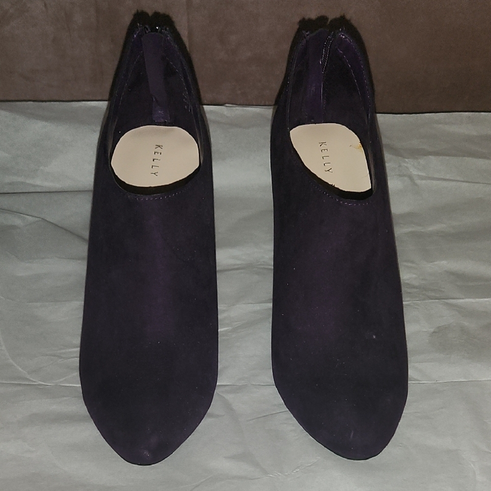 Brand New Women's Purple Shoes Booties
